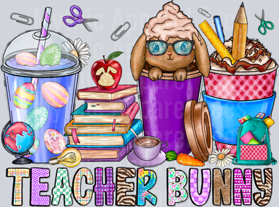 Teacher Bunny Coffee