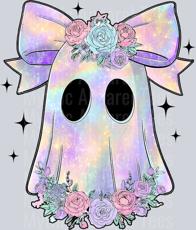 TD Iridescent Ghost Pumpkin PNG, Coquette Halloween png, Iridescent Ghost png, Halloween PNG, Girly Halloween Png, Cute Ghost Png, Preppy png_processed