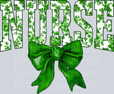 Green Toile Nurse