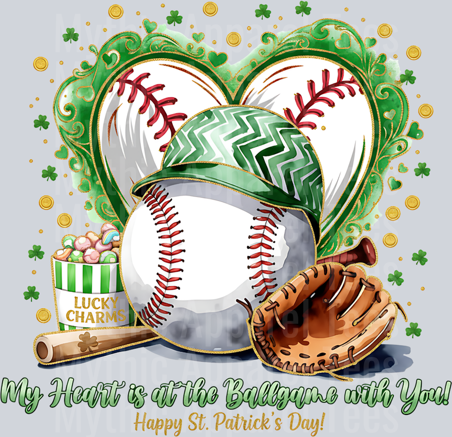 St Patricks Day Baseball