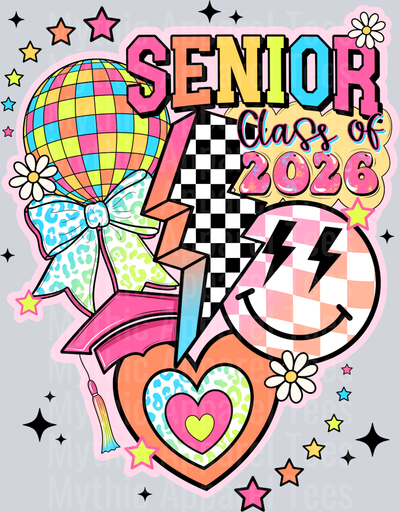Retro senior 2026 black