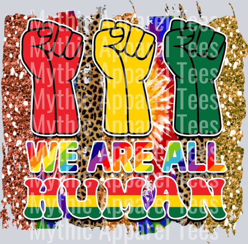 we are all human LGBTQ+ Transfer