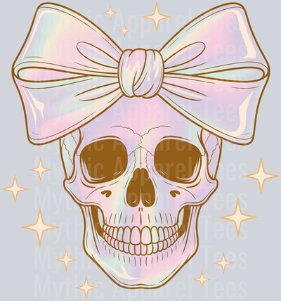Halloween Iridescent Skull Coquette Bow_processed