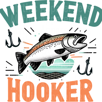 Fishing DTF Transfer