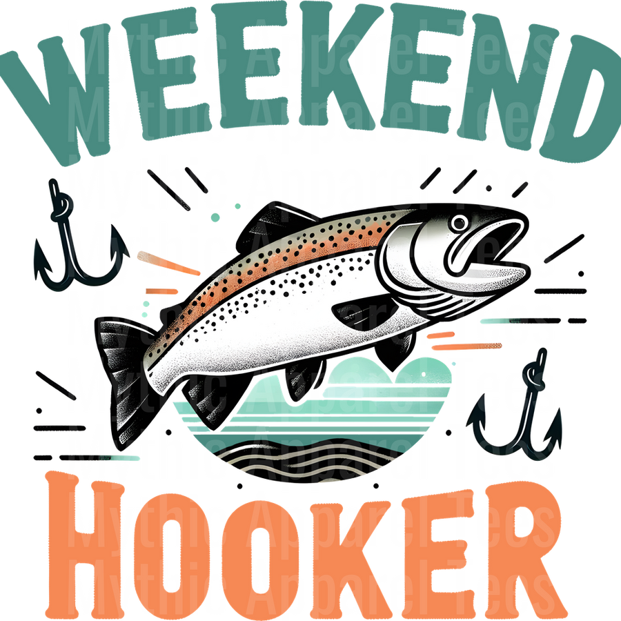 Fishing DTF Transfer