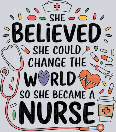 She believed she could change the world so she became a nurse 4 DTF Nurse Transfers