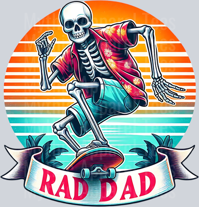 Rad Dad DTF Dad Transfers