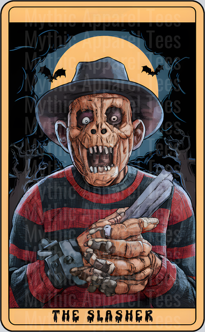 Freddy Kreuger Tarot card