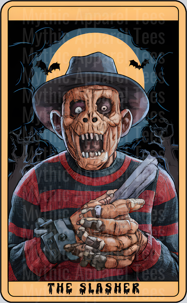 Freddy Kreuger Tarot card