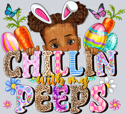 Chillin with my peeps easter