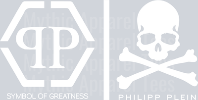 Philipp Plein logo white PNG