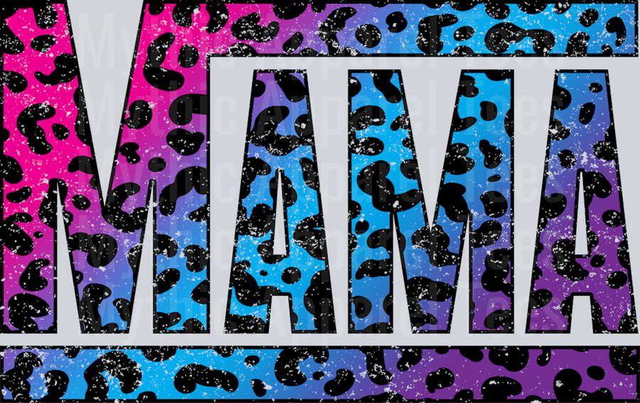 Rainbow Leopard Mama 2
