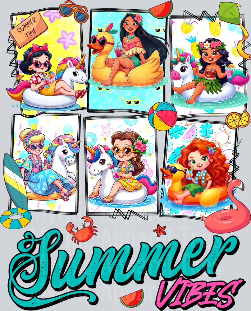 Princess Summer 3 Summer Vibes Disney