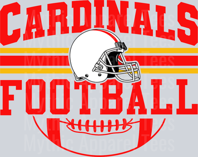 CARDINALS NFL Classic Design DTF NFL Transfers