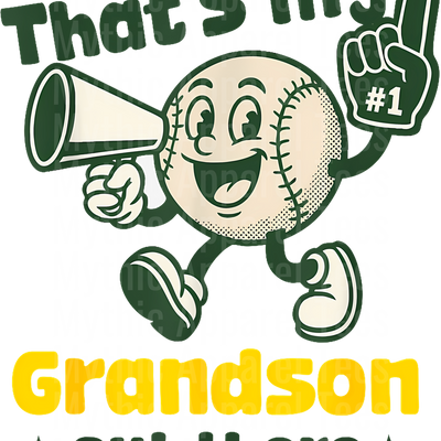 Grandma Grandpa Grandparents Baseball DTF Transfer