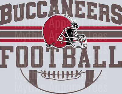 BUCCANEERS NFL Classic Design DTF NFL Transfers