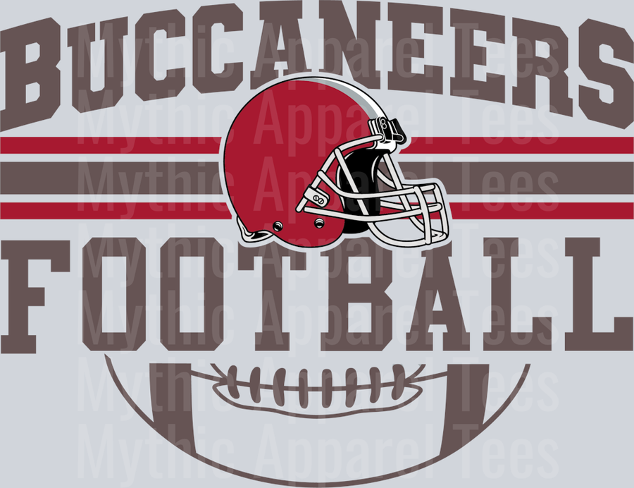BUCCANEERS NFL Classic Design DTF NFL Transfers
