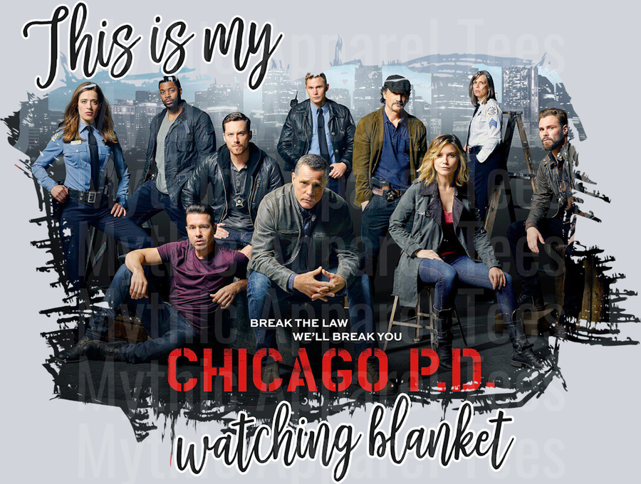 Chicago PD Blanket Plain