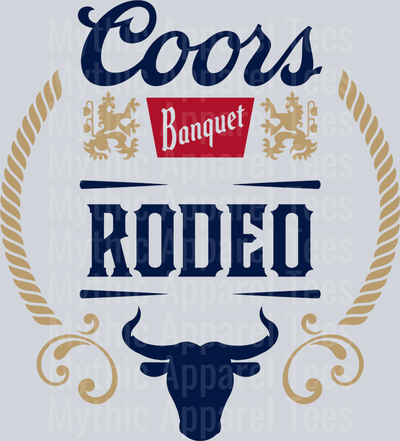 Coors Banquet Rodeo Drinking Western