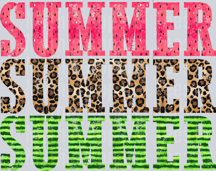 Summer Leopard Prints and Neons
