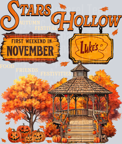 MUA Stars Hollow Autumn Festival white