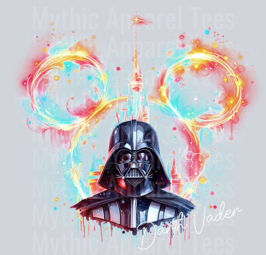 Darth Vader Disney Castle Disney Star Wars