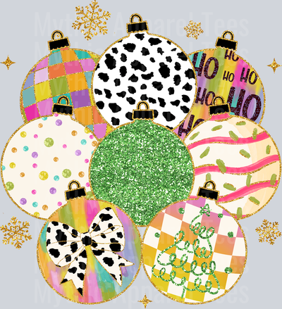 Colorful ornaments