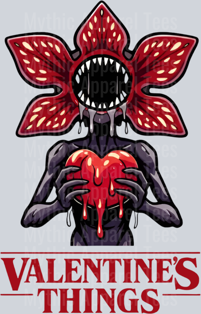 Stranger Things Valentines Day Transfers