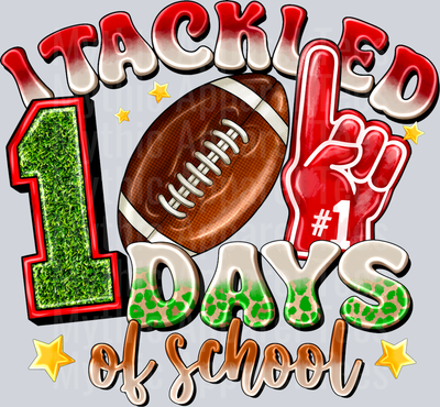 I Tackled 100 Days Of School Football