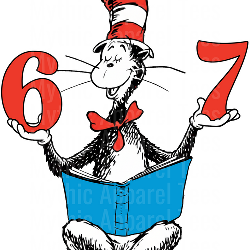 Dr Suess DTF Transfer