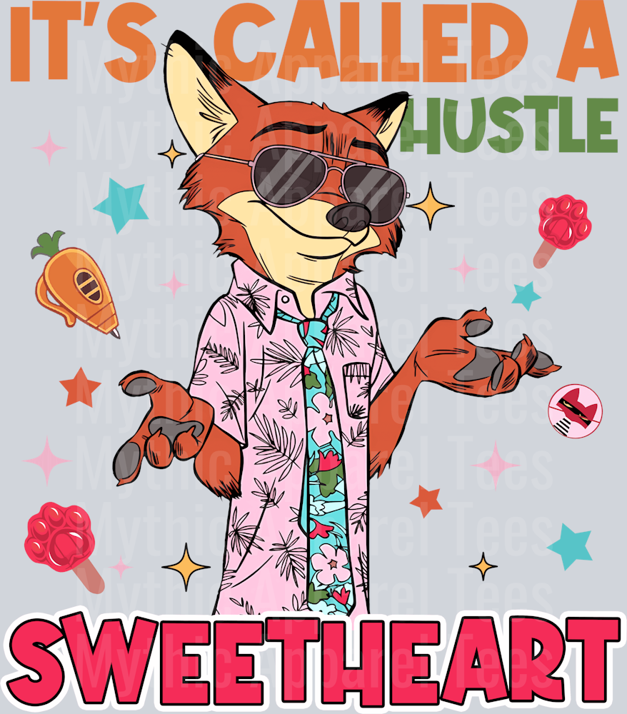 OR 15122025 VTN It's Called A Hustle Sweetheart Valentine Zootopia Disney