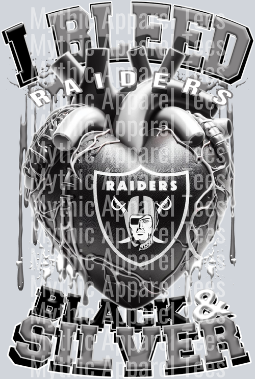 Riaders I bleed Black and Sliver