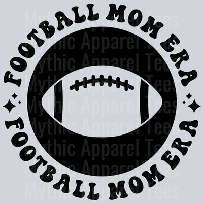 In My Football Mom Era Pocket Design Wavy Retro Funny Designs