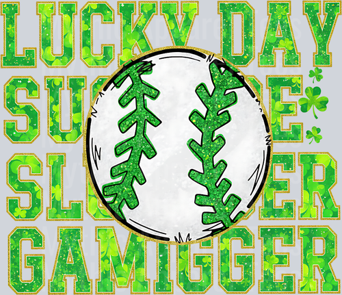St Patricks Day Baseball