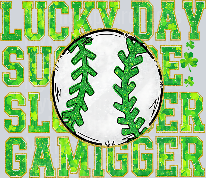 St Patricks Day Baseball