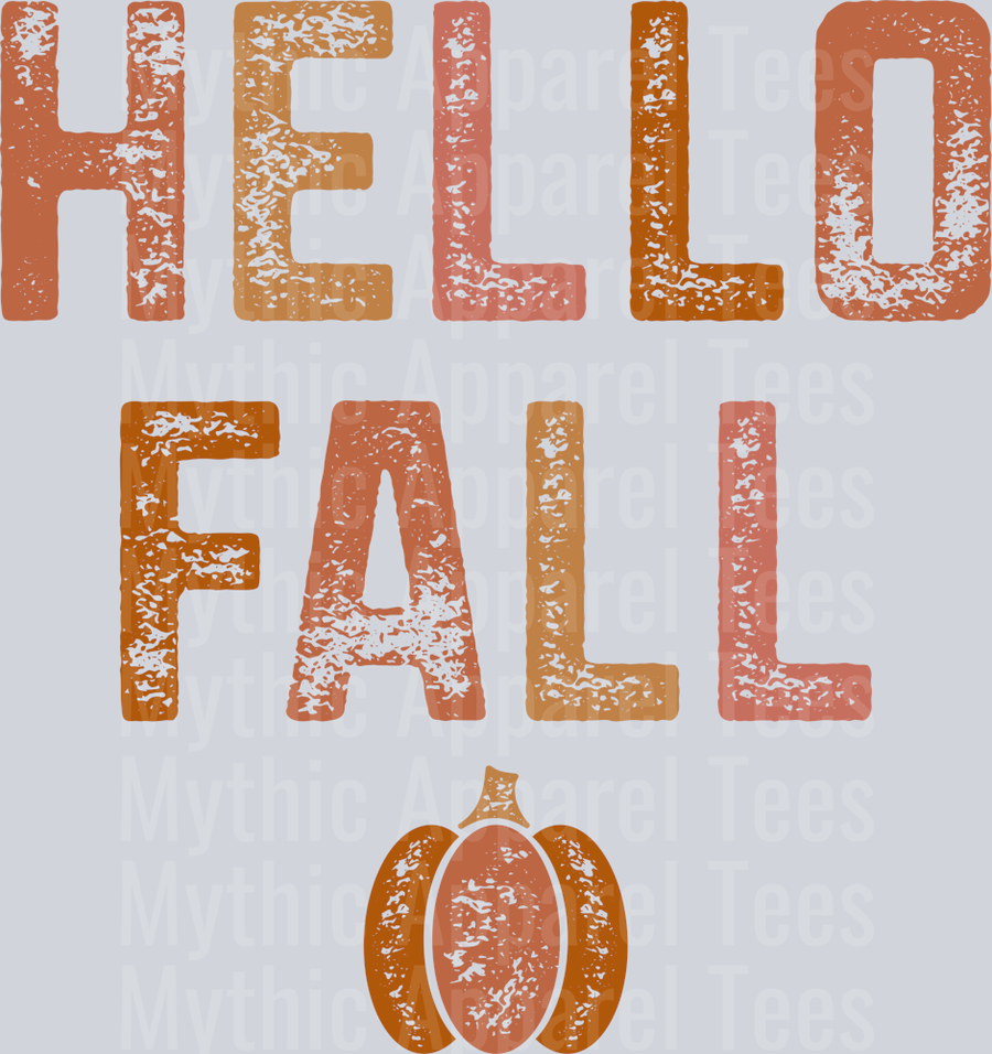 Hello Fall 3 DTF Fall Transfers