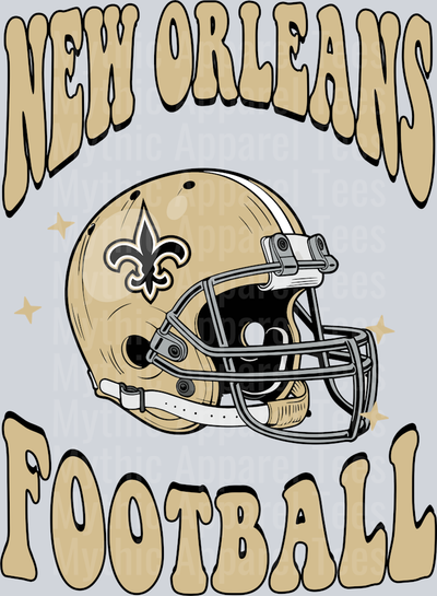 AZ1331 NFL FOOTBALL New Orleans Saints football custom