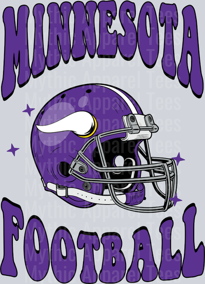 AZ1314 NFL FOOTBALL Minnesota Vikings football custom