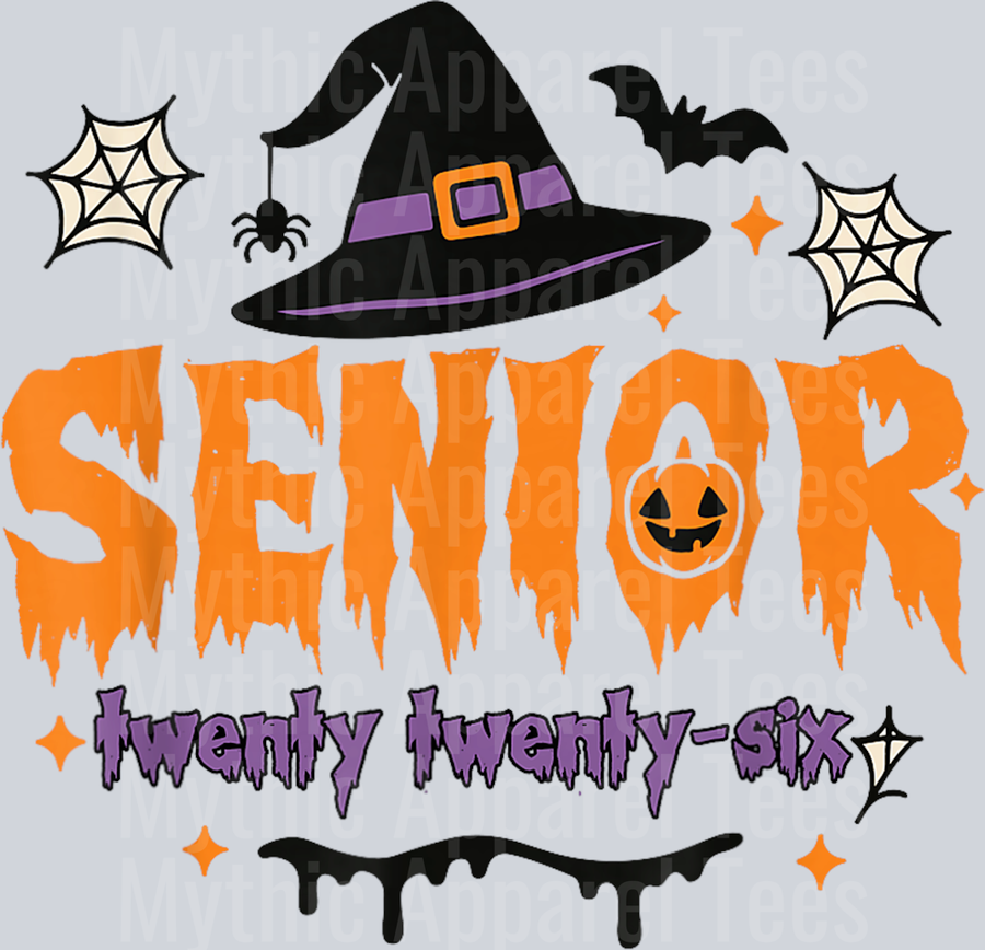 Halloween Pumpkin Senior 2026 Class of 2026 Seniors T-Shirt
