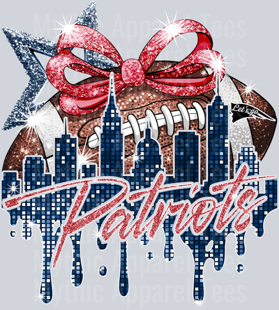 AZ1382 NFL Football New England Patriots