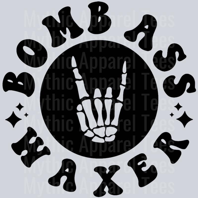 Somebodys Bomb Ass Waxer Pocket Design Wavey Retro Style Funny Shirt Design