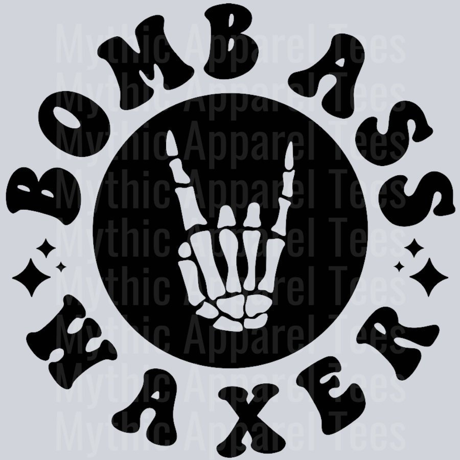 Somebodys Bomb Ass Waxer Pocket Design Wavey Retro Style Funny Shirt Design