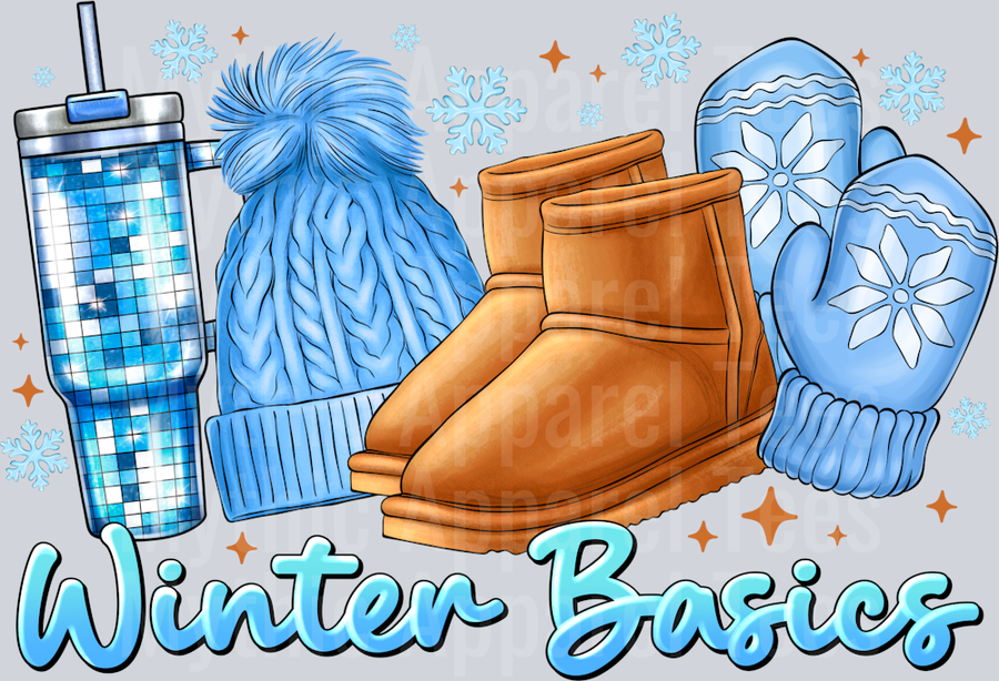 Winter Basics Winter Season Stanley Cup And Ugg Boots