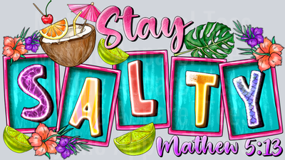 Stay Salty Mathew Religious Summer