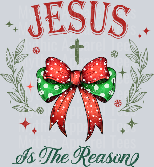 JESUS IS THE REASON DISTRESSED