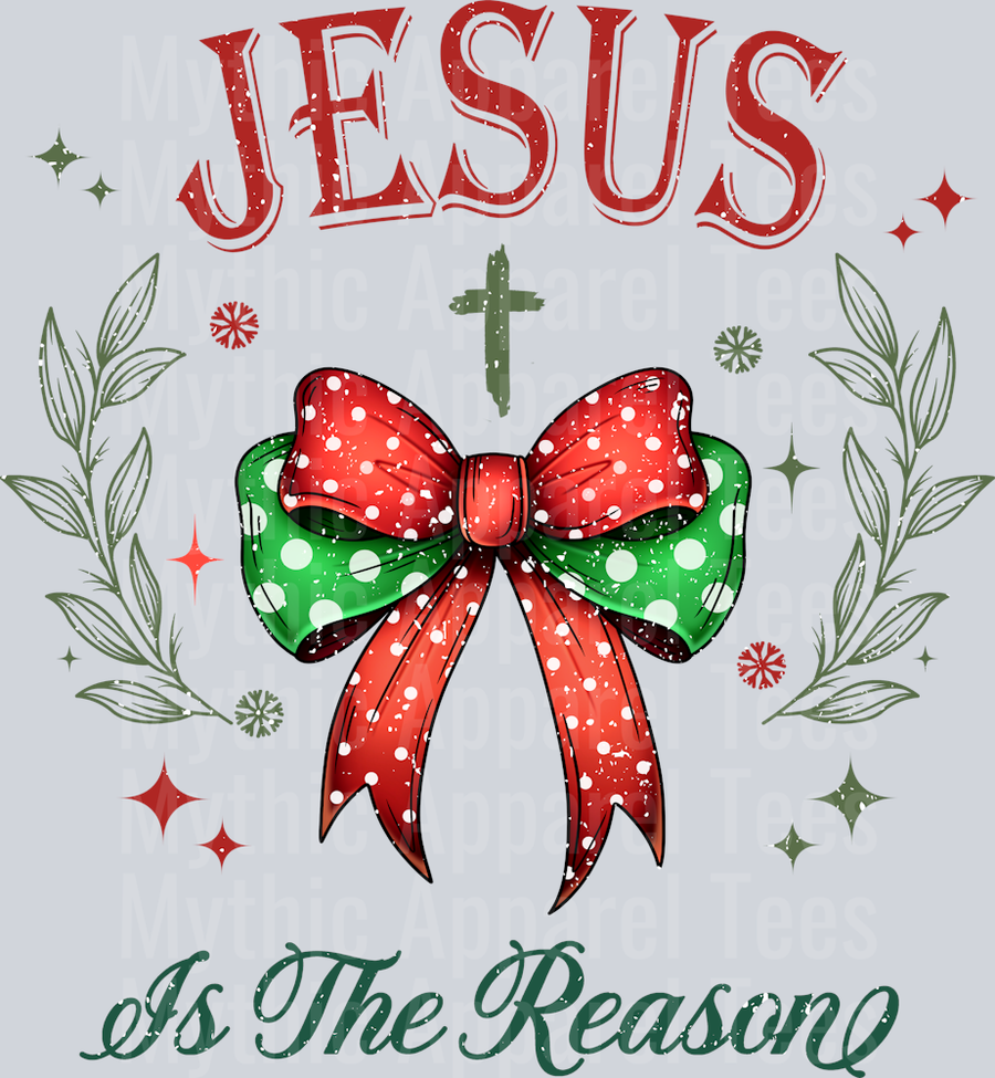 JESUS IS THE REASON DISTRESSED
