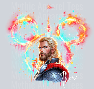 Thor Disney Castle Marvel Superhero