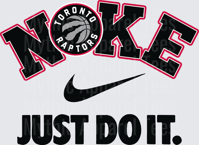NIKE NBA Teams Toronto Raptors Swoosh Just Do It Mashup