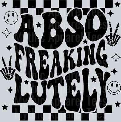 Absofreakin black