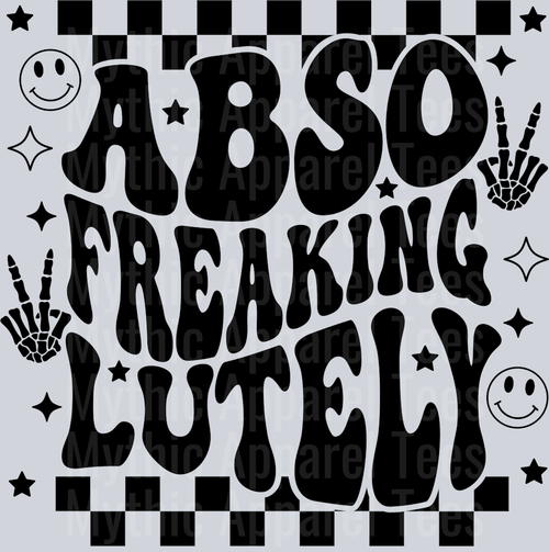 Absofreakin black
